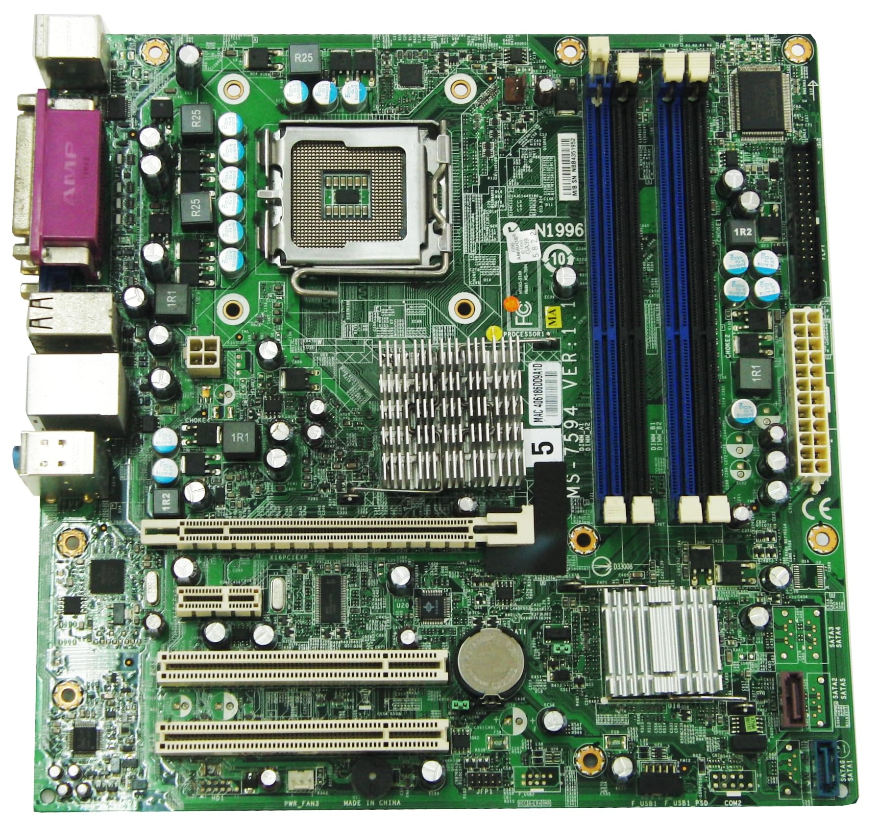 Amazon | 「MS-7594 (NEC Mate)」LGA775 Intel G43 Core2Duo対応